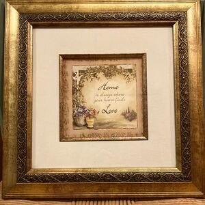 C. Winterle Olson Gold Framed Print